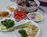 Foto langkah ke 1 dari resep Sop kepala dan tulang ikan tuna.