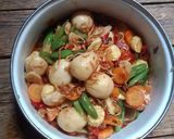 Foto langkah ke 3 dari resep Sayur oseng telur puyuh.