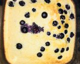 A picture of step 6 of Baked blueberry pancake.