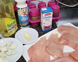Foto del paso 1 de la receta: Finas Pechugas bañadas con crema de queso azul