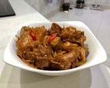 Hình bước làm 5 của món Gà rang gừng