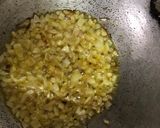 A picture of step 3 of Palak Paneer.
