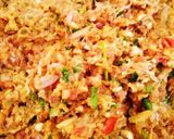 A picture of step 5 of Chappli kabab.