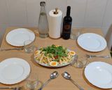Foto del paso 11 de la receta: Ensalada de pasta con queso feta, tomates cherry y espárragos blancos 😋😋😜