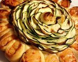 Une image de l'étape 10 de Soleil d’été saumon courgette.