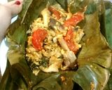 Foto langkah ke 5 dari resep Pepes jamur merang.