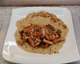 Tócsniba bújtatott csirkés ragu recept fázis 7 fotója