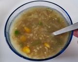 A picture of step 7 of Barley soup.