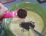 Foto langkah ke 5 dari resep Kue Pisang Kukus Coklat Lumer.