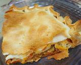 Foto del paso 5 de la receta: Tarta de caballa, cebolla, pimiento y huevo