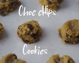 Foto langkah ke 3 dari resep Chocolate Chips Cookies (soft cookies).