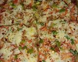A picture of step 5 of Desi pizza.