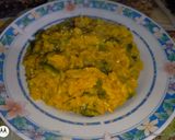 Foto del paso 4 de la receta: Arroz cremoso amarillo con zapallitos y zuchinis👌🏻😋