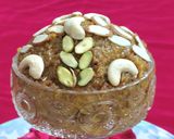 A picture of step 3 of FADA LAPSE - BROKEN WHEAT HALWA in Pressure cooker.