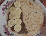 Nutellás palacsinta banánnal recept fázis 3 fotója