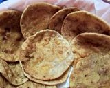 A picture of step 3 of Chana dal poori.
