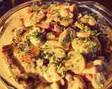 A picture of step 5 of Creamy Bacon, Mushroom & Thyme Chicken.