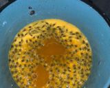Foto del paso 19 de la receta: “Otoño en Noviembre”Mousse de maracúya con salsa de maracúya y masa quebrada