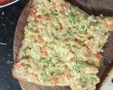 Mix Veg Mayo Sandwich Grill On Tava it by recipe step 2 photo