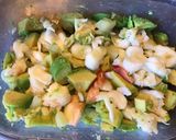 A picture of step 1 of California Farm Lobster Boursin Thermidor.
