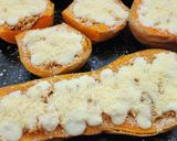 Foto del paso 5 de la receta: 💫 Calabaza rellena de arroz y bolognesa gratinadas 💫
