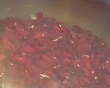 A picture of step 1 of Red kidney beans chaat.