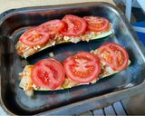 Variáció töltött cukkinire recept fázis 3 fotója