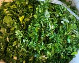 عکس مرحله 1 از دستور سبزی پلو ماهی عید 🐟🌹