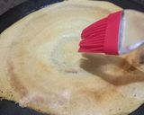 A picture of step 5 of Instant moong dal spring dosa.