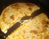 A picture of step 3 of Homemade Quesadillas #mykidsfavouritedish.