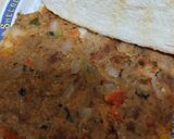 A picture of step 5 of Beef kabab SANDWICH.