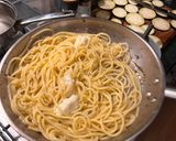 A picture of step 6 of Classic Spaghetti Cacio e Pepe.