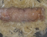 Foto del paso 7 de la receta: Carne a la cacerola rellena de Tocino y queso