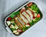 Hình bước làm 2 của món Giảm cân + eatclean: ức gà nướng + salad cải kale