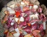 صورة لخطوة 1 من وصفة كفتة ولحمة شقفة مع البصل والبندورة
