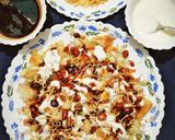 কাবলি ছোলা পাপড়ি চাট (Kabli Chola papdi chaat recipe in bengali) রেসিপি ধাপ - 3 ছবি