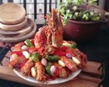 Foto langkah ke 5 dari resep Garlic Butter Shrimp Caramelized onion.