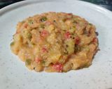 A picture of step 4 of Diet upma.