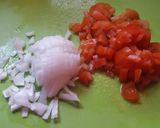 Foto del paso 6 de la receta: Chiles poblanos rellenos de camarones en una salsa de chipotle