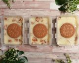 Foto langkah ke 5 dari resep Dessert Box Puding Marie Coklat fla Keju.