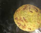 A picture of step 7 of Methi ka pratha.