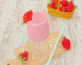 Une image de l'étape 1 de Smoothie à la fraise 🍓.