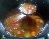 A picture of step 5 of Tomato carrot soup with croutons.