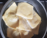 Foto del paso 14 de la receta: "Súper raviolones" con relleno de langostinos #recetariocamino