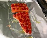 Une image de l'étape 4 de Saumon sauvage aux tomates cerises et aneth.