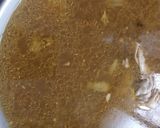 A picture of step 2 of Awadh special yakhni pulao.