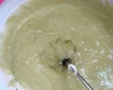 Foto langkah ke 4 dari resep 94. Japanese cheese cake #matcha.