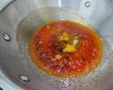 A picture of step 3 of Lahori Chikar Cholay.