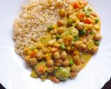 Zöldség curry recept fázis 4 fotója