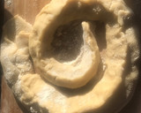 Foto del paso 5 de la receta: Casca de Reis de mazapán. Roscón de Reyes, típico de Gandía y La Safor (Valencia) 🐲